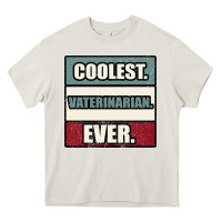 Cream coolest veterinarian ever Heavy Core Tee - Bettercallsaul