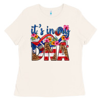 Bone its in my dna puerto rico Ladies Tee - texasbilliewilder