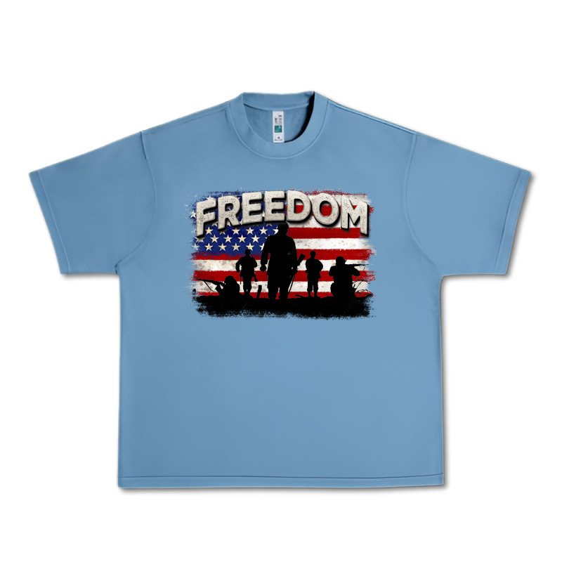 Freedom 4th Of July Urban Heavy Tee by CowGirlArtShop | Teevron