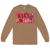 Toasted Coconut Kiss machine Valentine's Day Long Sleeve Tee - FaDigitalArtStudio