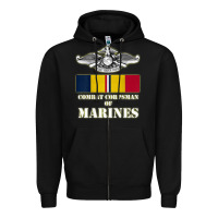 Black Eagle FMF Corpsman 8404 T Back Design Zipper Hoodie - longCreatives