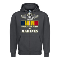 Smoke Eagle FMF Corpsman 8404 T Back Design Zipper Hoodie - longCreatives