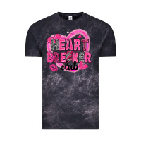 Cloud Black Heart breaker club Valentine's Day Vintage Tee - HowdyJamesFarm