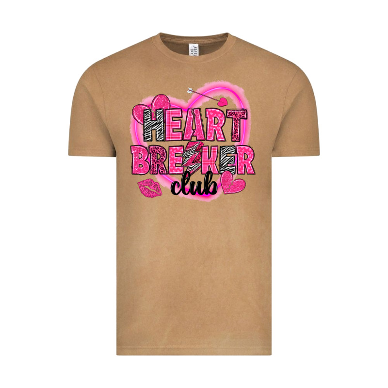 Heart Breaker Club Valentine's Day Vintage Tee by HowdyJamesFarm | Teevron