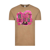 Vintage Coffee Heart breaker club Valentine's Day Vintage Tee - HowdyJamesFarm