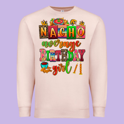 Nacho Average Speech Therapist Premium Sweatshirt Designed By Adodesignshop