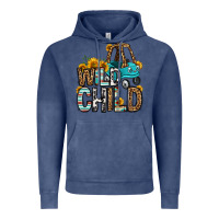 Vintage Denim wild child kids car Vintage Hoodie - OliviaCreatesArt