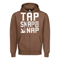 Chestnut Tap Snap Or Nap Jiu Jitsu Hoodie Brazilian BJJ Gifts Zipper Hoodie - longCreatives