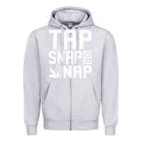 Heather Grey Tap Snap Or Nap Jiu Jitsu Hoodie Brazilian BJJ Gifts Zipper Hoodie - longCreatives