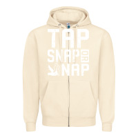 Sandshell Tap Snap Or Nap Jiu Jitsu Hoodie Brazilian BJJ Gifts Zipper Hoodie - longCreatives