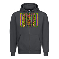Smoke mardi gras fleur de lis mask leopard glitter  brushstrokes Zipper Hoodie - Artiststas