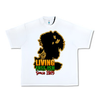 White Living free-ish since 1865 Urban Heavy Tee - HowdyJamesFarm