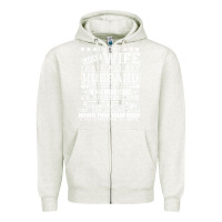 Oatmeal Heather i am a lucky wife i have a crazy husband valentine gift Zipper Hoodie - longCreatives