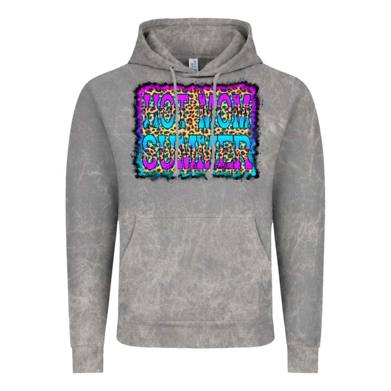 Hot Mom Summer Leopard Vintage Hoodie by CowCowDesign | Teevron