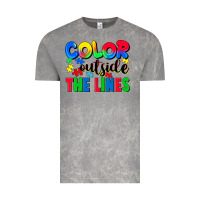 Cloud Rock Color outside the lines Vintage Tee - CowGirlArtShop