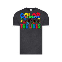 Vintage Black Color outside the lines Vintage Tee - CowGirlArtShop