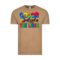 Vintage Coffee Color outside the lines Vintage Tee - CowGirlArtShop