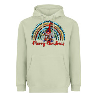 Matcha merry christmas gnomes   rainbow Heavyweight Hoodie - BarkalooDesign