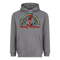 Storm merry christmas gnomes   rainbow Heavyweight Hoodie - BarkalooDesign