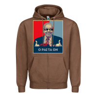 Chestnut Lula Presidente 2022 Brasil  O Pai Ta On Zipper Hoodie - longCreatives