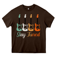 Chocolate Brown Bass Guitar Vintage Funny Bass Player Bassist Heavy Core Tee - Bettercallsaul