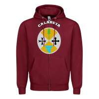 Calabria Coat Of Arms  Flag Souvenir Italy Zipper Hoodie | Teevron