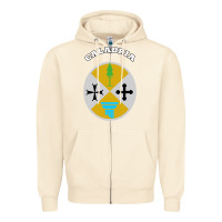 Sandshell Calabria Coat of arms  Flag souvenir Italy Zipper Hoodie - longCreatives