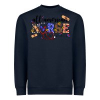 Navy all american nurse Heavyweight Sweatshirt - Artiststas
