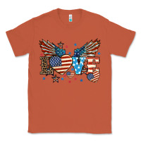 Copper Love America wings 4th of july Classic Tee - HowdyJamesFarm