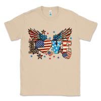 Mushroom Love America wings 4th of july Classic Tee - HowdyJamesFarm