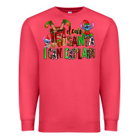 Cardinal cup of chocolate and  with christmas stitch elf Premium Sweatshirt - AdoDesignShop