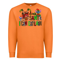 Carrot cup of chocolate and  with christmas stitch elf Premium Sweatshirt - AdoDesignShop