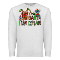 Oatmeal Heather cup of chocolate and  with christmas stitch elf Premium Sweatshirt - AdoDesignShop