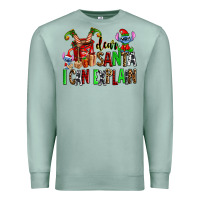 Seafoam cup of chocolate and  with christmas stitch elf Premium Sweatshirt - AdoDesignShop