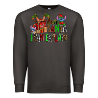 Smoke cup of chocolate and  with christmas stitch elf Premium Sweatshirt - AdoDesignShop