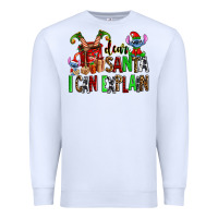 Cup Of Chocolate And  With Christmas Stitch Elf Premium Sweatshirt | Teevron