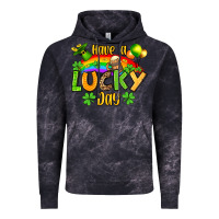 Cloud Black St. Patrick's Have a lucky day Vintage Hoodie - OliviaCreatesArt