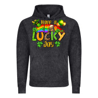 Vintage Black St. Patrick's Have a lucky day Vintage Hoodie - OliviaCreatesArt