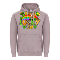 Vintage Zinc St. Patrick's Have a lucky day Vintage Hoodie - OliviaCreatesArt