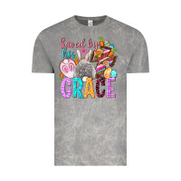 Cloud Rock Saved by his grace Easter Day Vintage Tee - HowdyJamesFarm