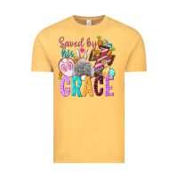 Saved By His Grace Easter Day Vintage Tee | Teevron