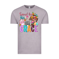 Vintage Zinc Saved by his grace Easter Day Vintage Tee - HowdyJamesFarm