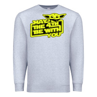Heather Grey may the 4th be with you Premium Sweatshirt - longCreatives