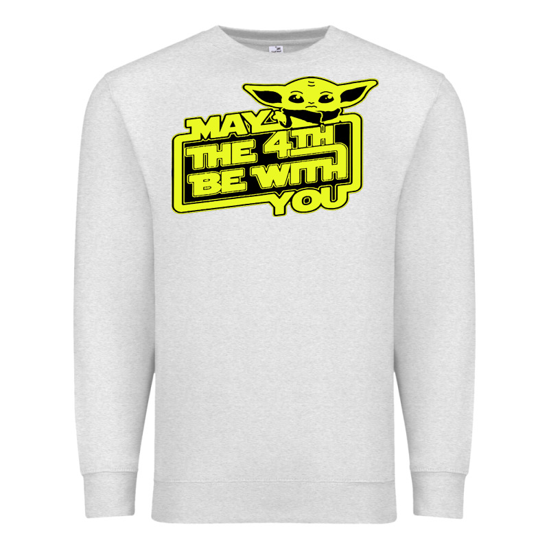 May The 4th Be With You Premium Sweatshirt by longCreatives | Teevron