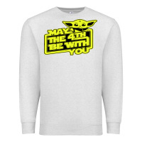 Oatmeal Heather may the 4th be with you Premium Sweatshirt - longCreatives