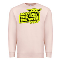 Pale Pink may the 4th be with you Premium Sweatshirt - longCreatives