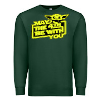 Sports Green may the 4th be with you Premium Sweatshirt - longCreatives