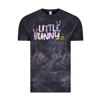 Cloud Black easter little bunny Vintage Tee - Jasminsmagicworld