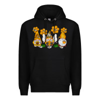 Black Honey Gnome Premium Hoodie - CowhideDigitalArt