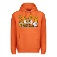 Carrot Honey Gnome Premium Hoodie - CowhideDigitalArt